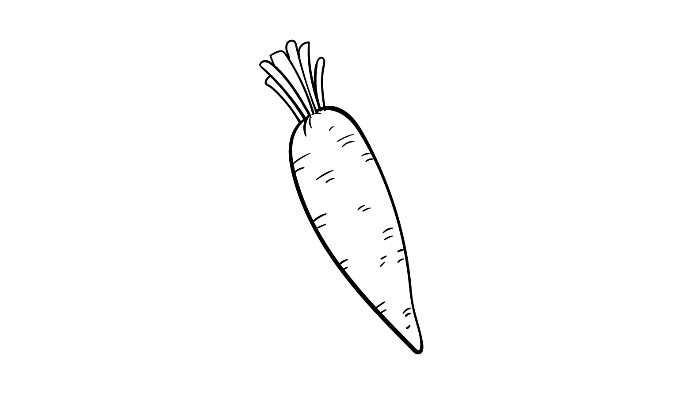 How to Draw a Carrot