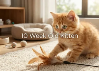 10 Week Old Kitten Care: The Complete Guide to Feeding, Growth, Behavior, Development, Vet Visits, Grooming, Training, and Healthy Everyday Care 10 Week Old Kitten