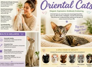 Oriental Cat Guide: Personality, Care, Health, Colors, and Life With This Social Breed Oriental Cat